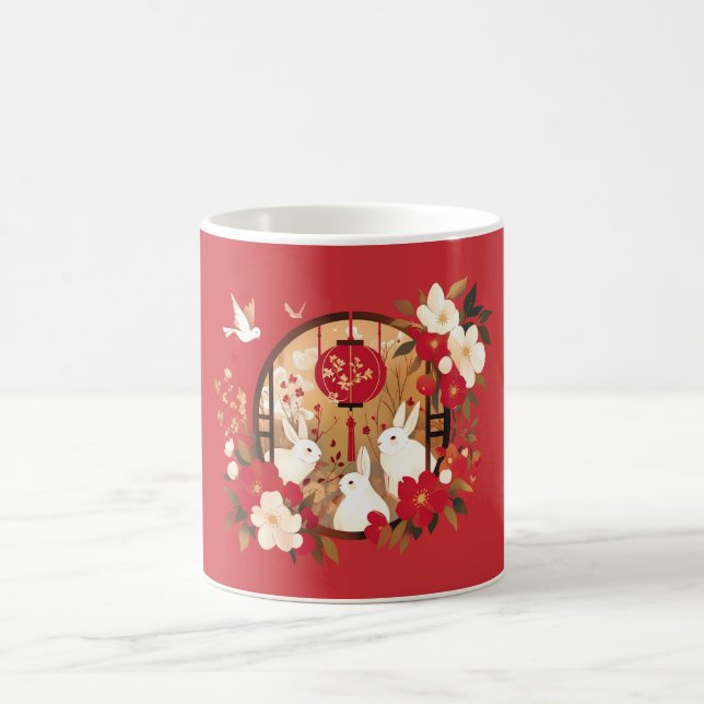 Chinesisches Kaninchen Kaffeetasse (Mittel)