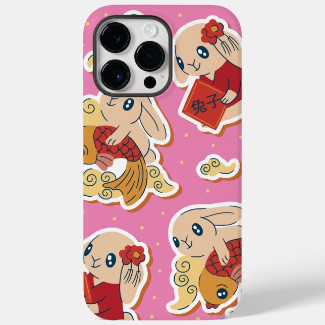 Chinesisches Kaninchen - Kaninchen Case-Mate iPhone 14 Pro Max Hülle (Rückseite)