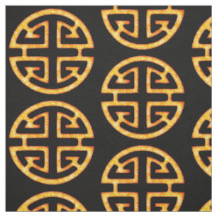 Chinesisches Lu-Symbol Stoff