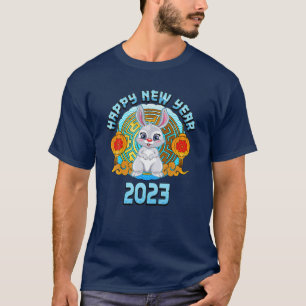 Chinesisches Mondjahr 2023 - Jahr des Kaninchens T-Shirt