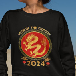Chinesisches Mondneujahr 2024 - Jahr des Drachen Sweatshirt