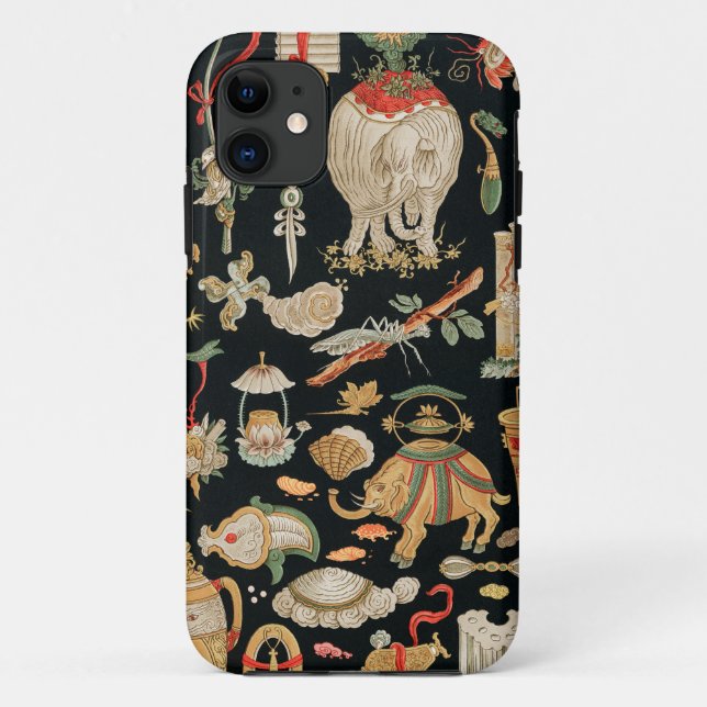 Chinesisches Muster Case-Mate iPhone Hülle (Rückseite)