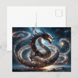 Chinesisches neues Jahr des Drachen am Montag, Pos Postkarte