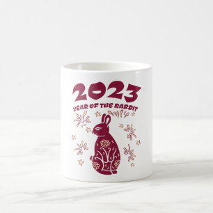 Chinesisches Neujahr 2023 - Jahr des Kaninchens Kaffeetasse