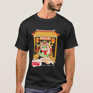 Chinesisches Neujahr 2025 Jahr der Schlange 2025 T-Shirt