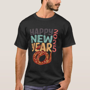 Chinesisches Neujahr 2025 Jahr der Schlange glückl T-Shirt