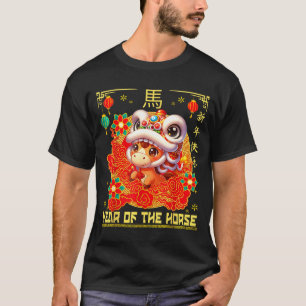 Chinesisches Neujahr 2026 Sternzeichen Jahr des Pf T-Shirt