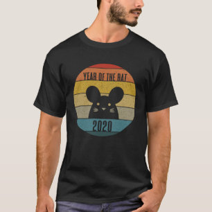 Chinesisches Neujahr der Ratte 2020 T-Shirt
