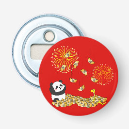 Chinesisches Neujahr der Schlange 2025 Panda Flaschenöffner