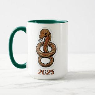 Chinesisches Neujahr der Schlange 2025 Tasse