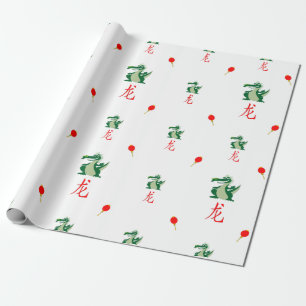 Chinesisches Neujahr des Drachen Geschenkpapier