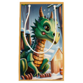 Chinesisches Neujahr des Dragon Sandstone Unterset Kleine Geschenktüte