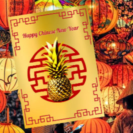 Chinesisches Neujahr Feiertagskarte