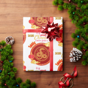 CHINESISCHES NEUJAHR GESCHENKPAPIER