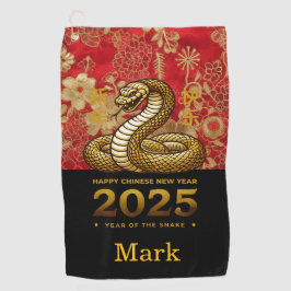 Chinesisches Neujahr Golfhandtuch