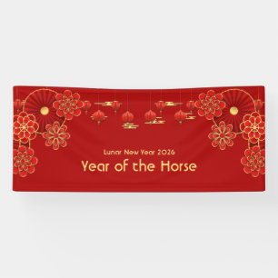 Chinesisches Neujahrsfest Banner