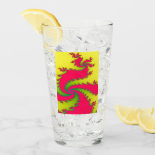 Chinesisches New Year Dragon Fraktal Glas