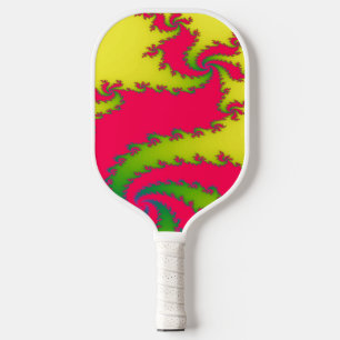 Chinesisches New Year Dragon Fraktal Pickleball Schläger