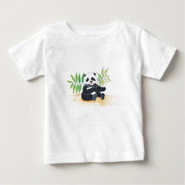 Chinesisches Panda-Kleinkind T Baby T-shirt