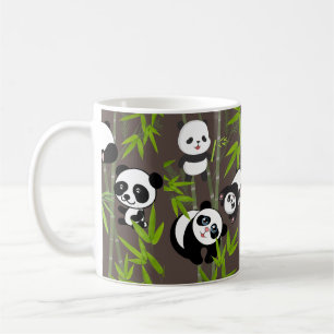 Chinesisches Panda-Muster Kaffeetasse