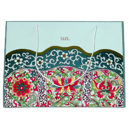 CHINESISCHES PATTERN CUSTOM GIFT BAG GROßE GESCHENKTÜTE