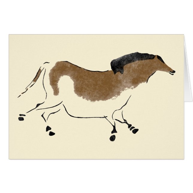 Chinesisches Pferd (Vorderseite (Horizontal))