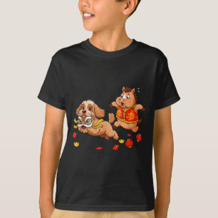 Chinesisches Pferd Apoo Lustige Kinder Männer Frau T-Shirt