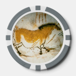 Chinesisches Pferd,Lascaux prähistorische Höhlenma Pokerchips