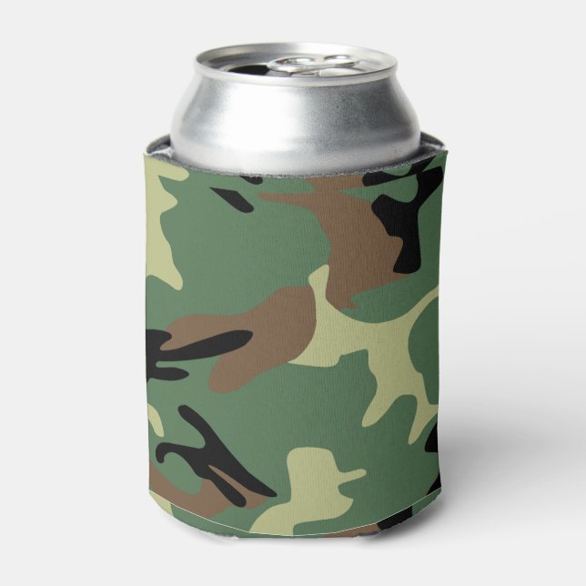 Chinesisches PLA Woodland Camouflage - China Milit Dosenkühler (Kanne Vorderseite)
