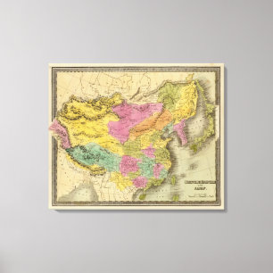 Chinesisches Reich und Japan Leinwanddruck