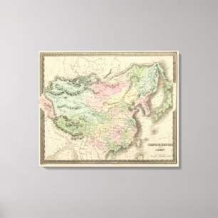 Chinesisches Reich und Japan Leinwanddruck