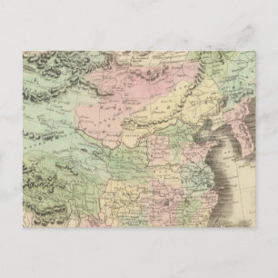 Chinesisches Reich und Japan Postkarte
