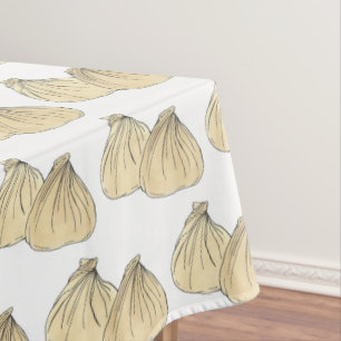 Chinesisches Restaurant Essen Shumai Dumplings Tischdecke