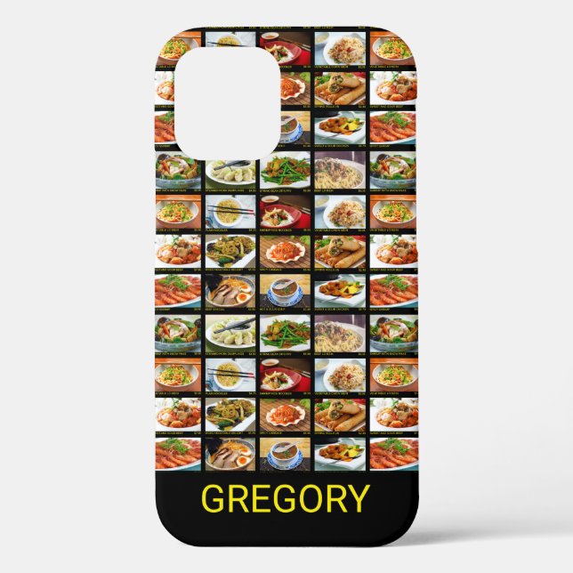 Chinesisches Restaurant Foto Menü Board Case-Mate iPhone Hülle (Rückseite)
