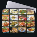 Chinesisches Restaurant Foto Menü Board Laptopschutzhülle<br><div class="desc">Es besteht die Möglichkeit, dass dieser Laptop-Ärmel Sie hungrig machen könnte. Das liegt daran, dass es wie ein Foto-Menü-Board in einem chinesischen Restaurant aussieht, in dem Fotos chinesischer Küche auf schwarzem Hintergrund mit dem Namen jedes Gerichts und Preisinformationen unter jedem Gericht in gelber Schrift zu sehen sind. Ideal für alle,...</div>