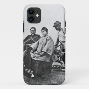 Chinesisches Rickshaw, c.1870 (b/w Foto) title_seo2