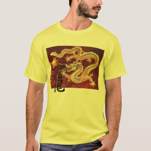 Chinesisches Rot kommen den besonders T-Shirt