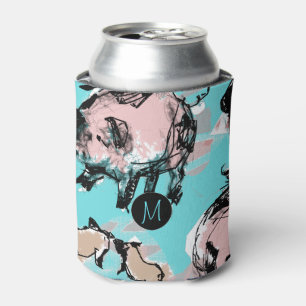 Chinesisches Schweinejahr 2019 Original Monogram B Dosenkühler