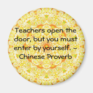 Chinesisches Sprichwort Magnet