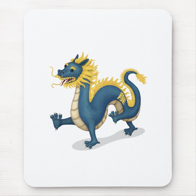 Chinesisches Sternzeichen Drache Astrologie Zeiche Mousepad (Vorne)