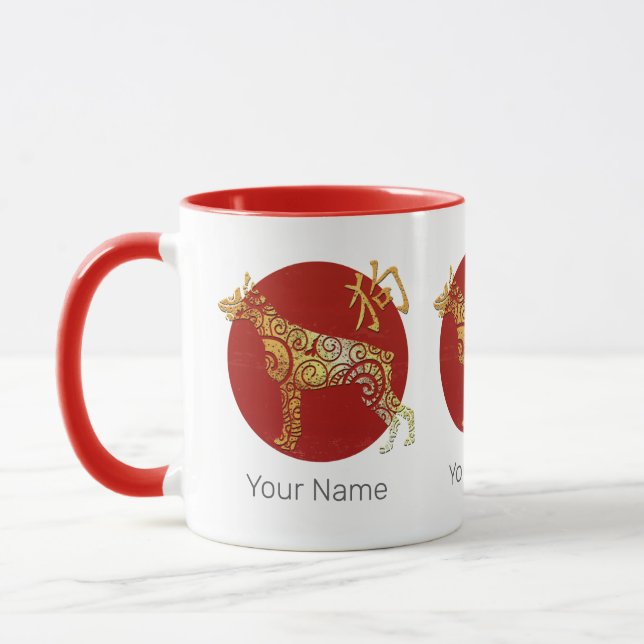 Chinesisches Sternzeichen für das Horoskop Tasse (Links)