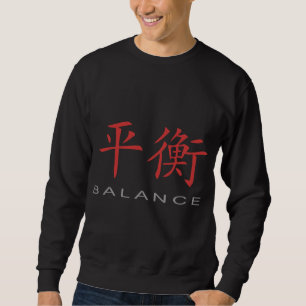 Chinesisches Symbol für Balance Sweatshirt