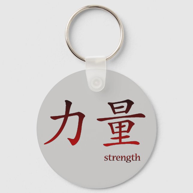 Chinesisches Symbol für den Schlüsselanhänger Fest (Vorderseite)