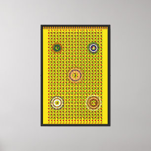Chinesisches Teppichmusterdesign Leinwanddruck