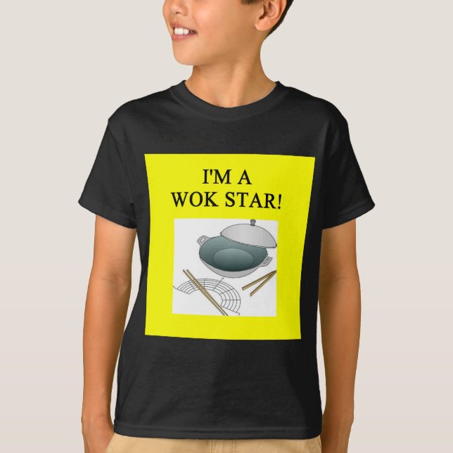 chinesisches Wokkochen T-Shirt (Vorderseite)