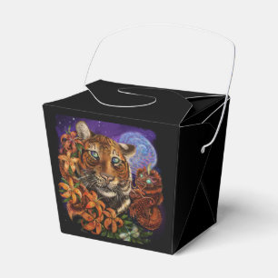 Chinesisches Zodiaka Jahr der Tiger 2022 Neue Kuns Geschenkschachtel