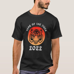 Chinesisches Zodiaka-Jahr des Tiger-Chinesischen M T-Shirt