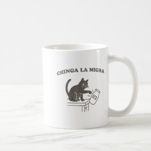 Chinga La Migra Einwanderung Abschaffen Eis Lustig Kaffeetasse