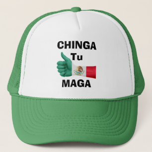 Chinga Tu Maga Trucker Hat Truckerkappe