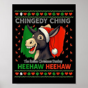 Chingedy Ching Dominick Das Italienische Weihnacht Poster